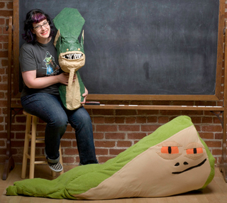 Illustration for article titled This weekend, make a Chewie sock puppet with The Star Wars Craft Book